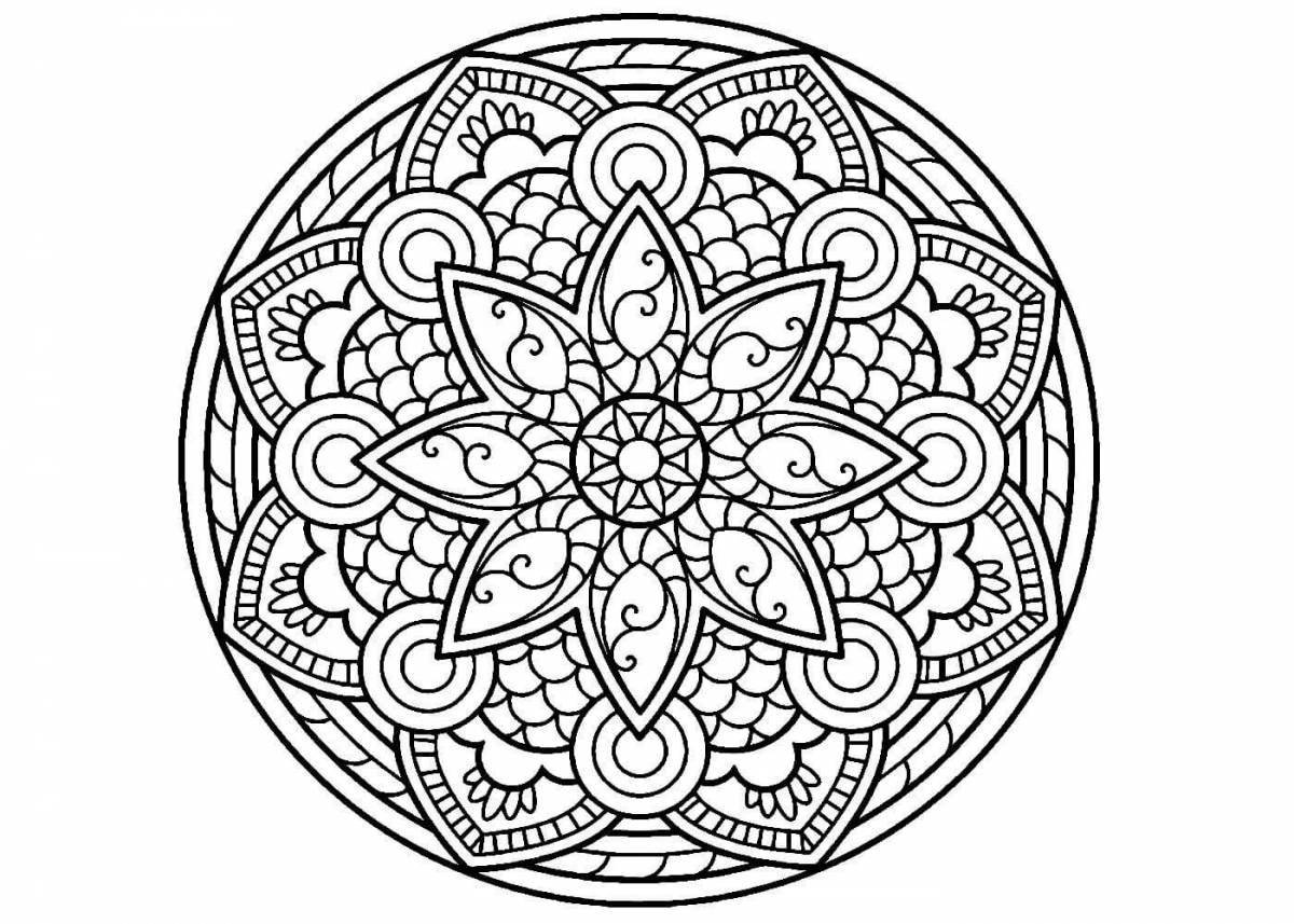 For all adults mandalas #6