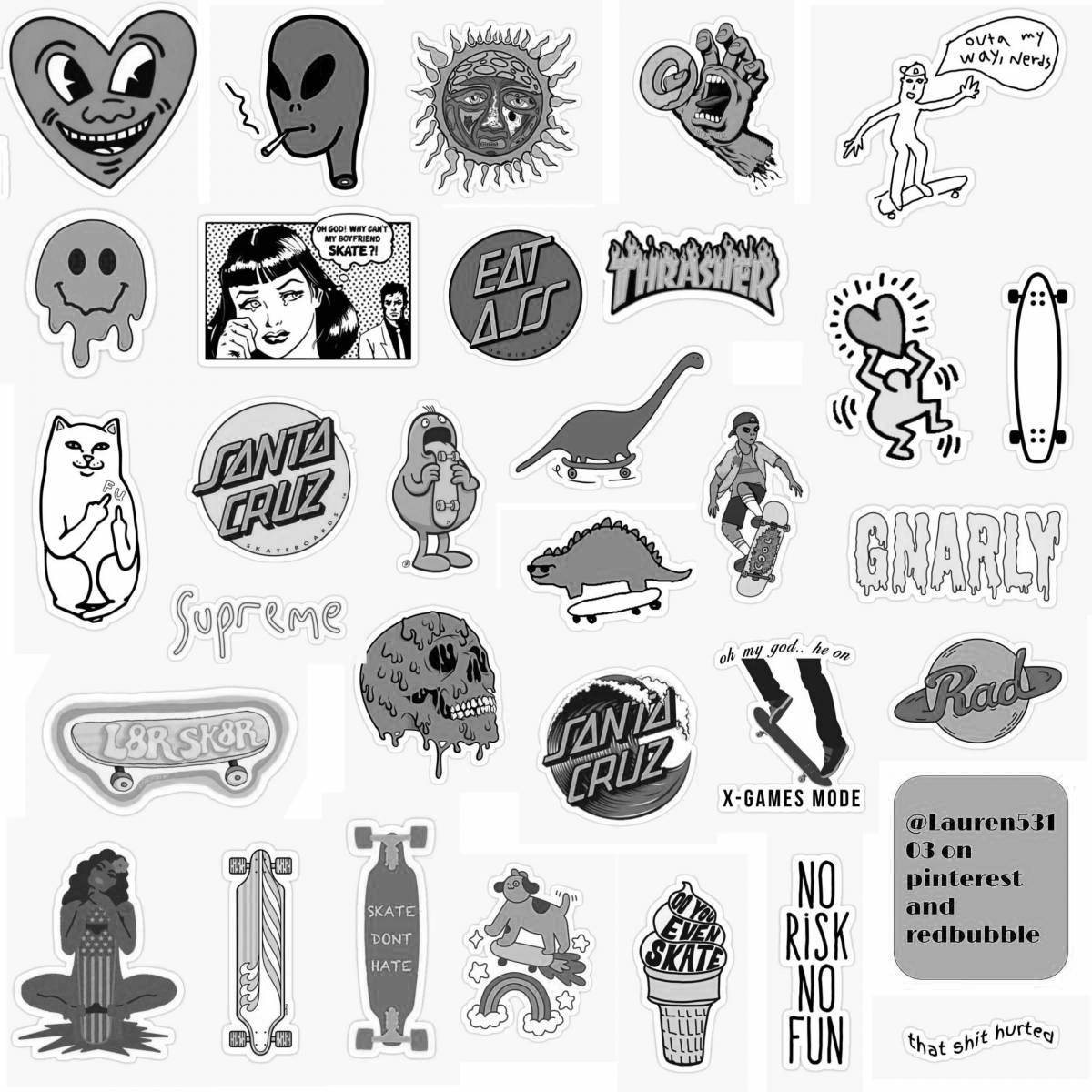 Привлекательная раскраска на стене