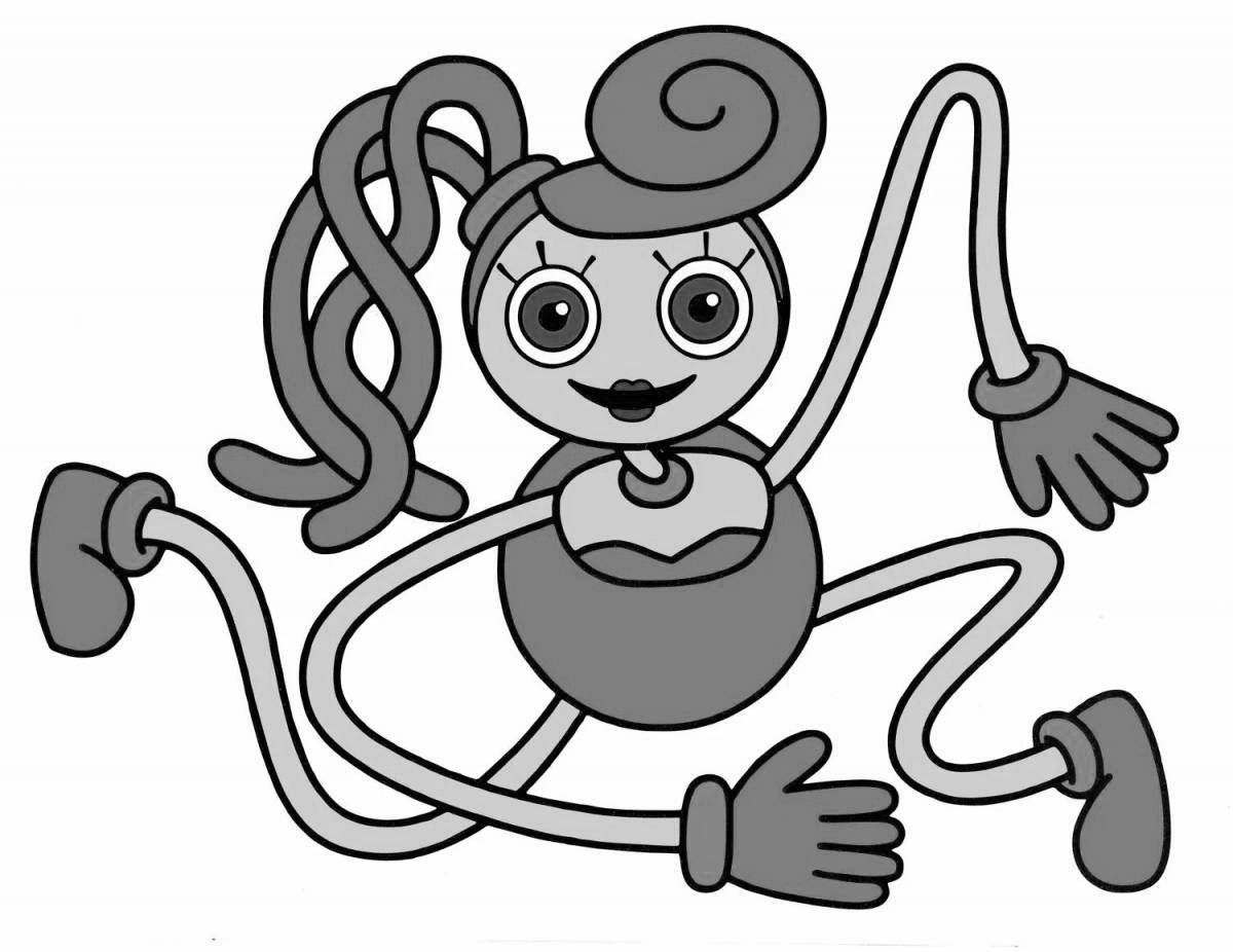 Яркая мамочка с длинными ногами poppy playtime