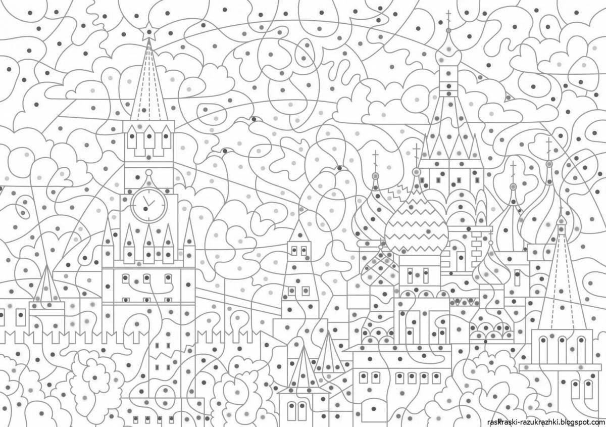 A fun coloring game with heart numbers