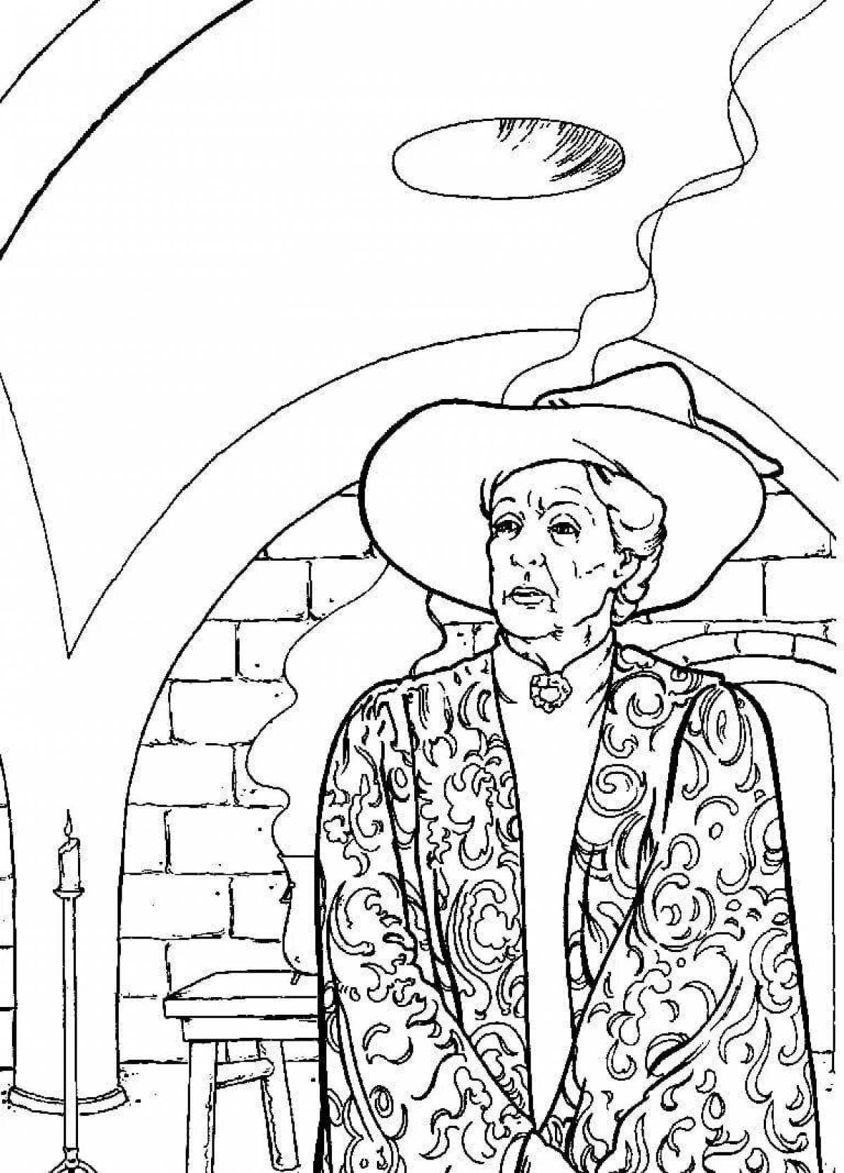 Exciting harry potter and the chamber of secrets coloring book
