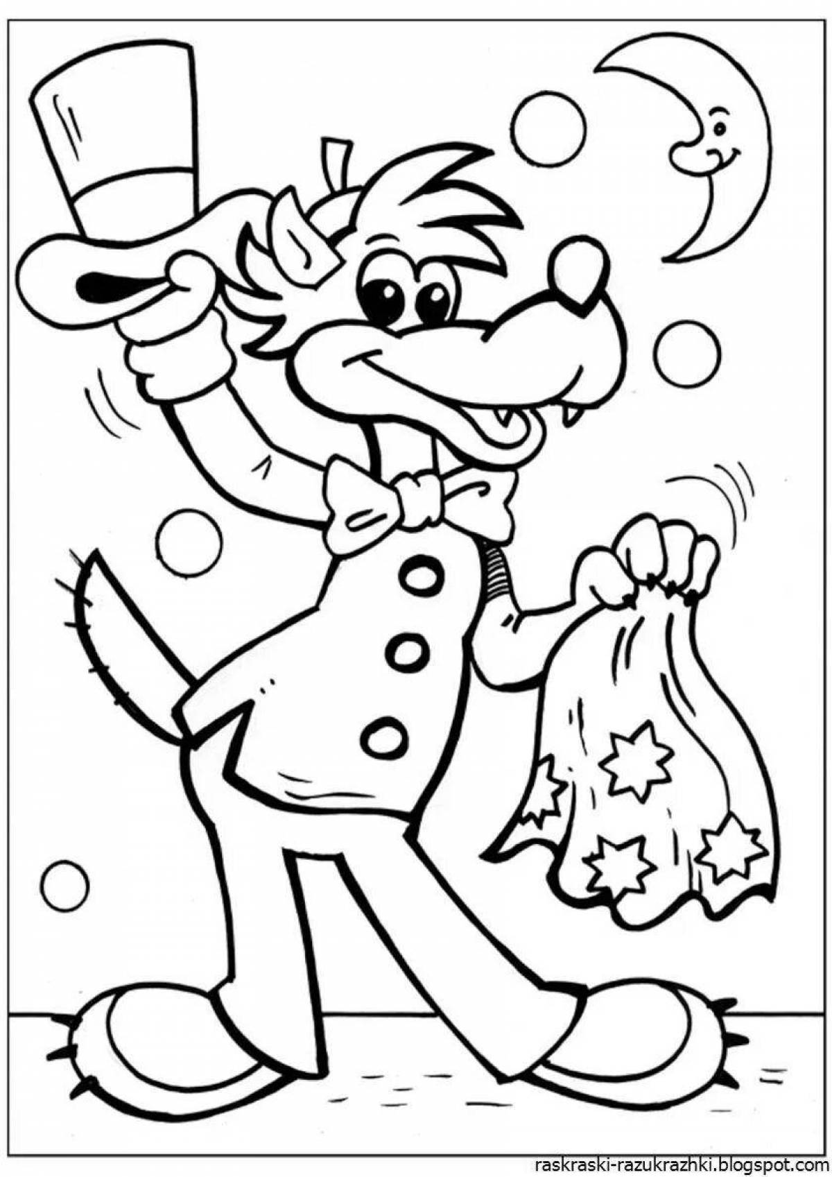 Coloring page for girls oh wait