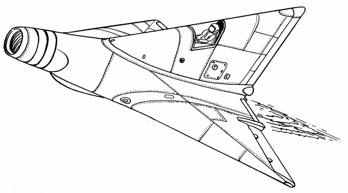 Vibrant fighter coloring page for kids