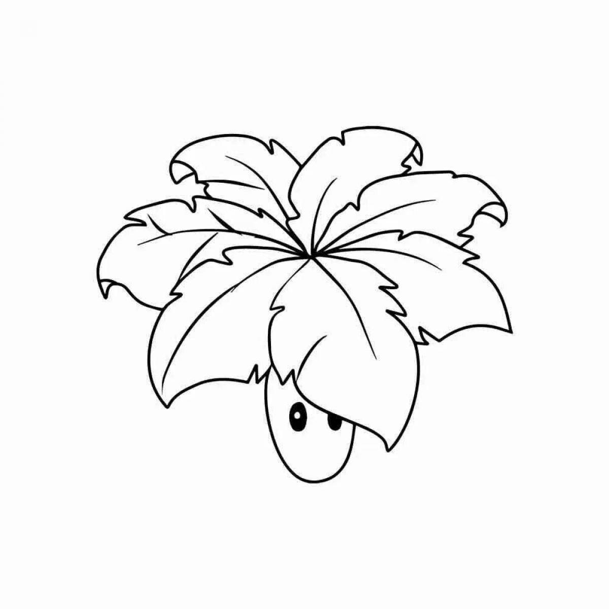 Striking plants vs zombies 1 plant coloring page