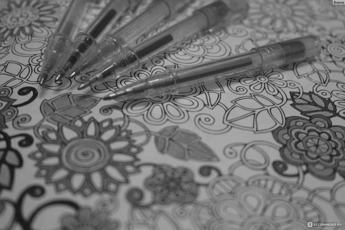 Inspiring coloring book which pencils are best for antistress