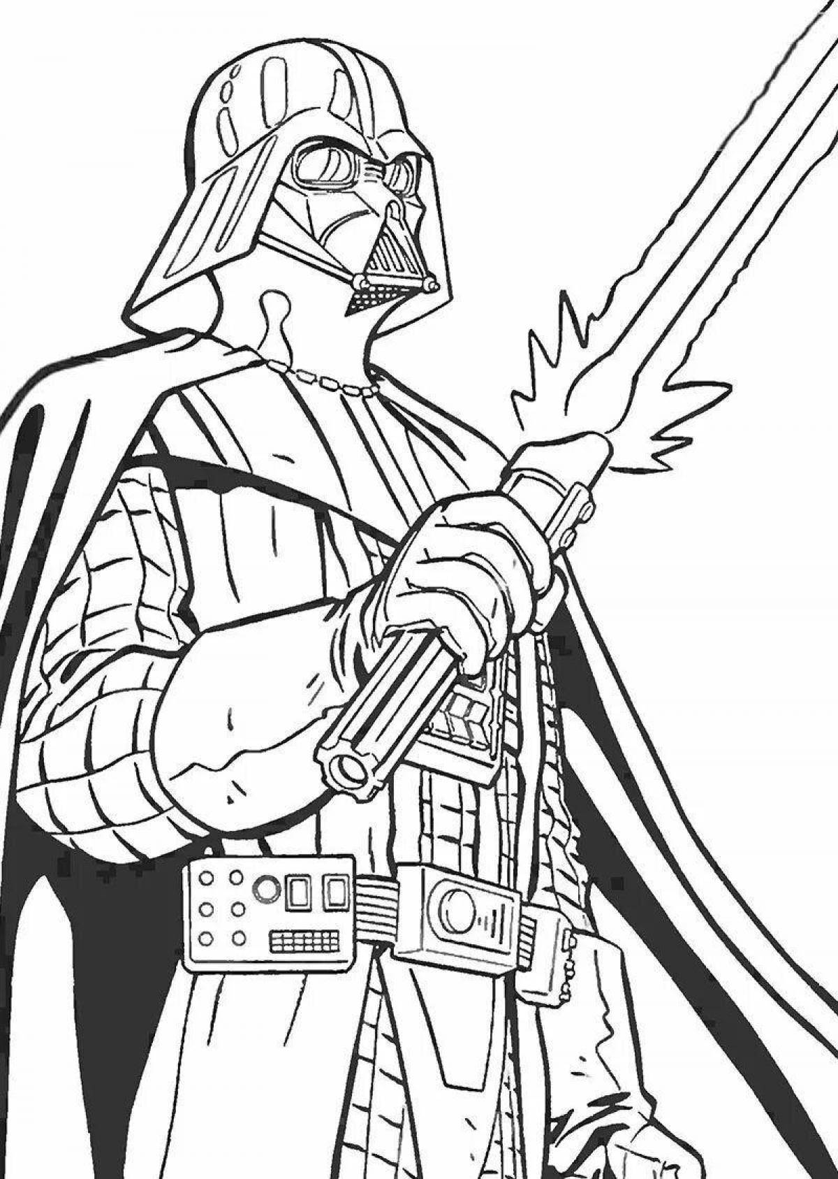 Star Wars coloring book for boys