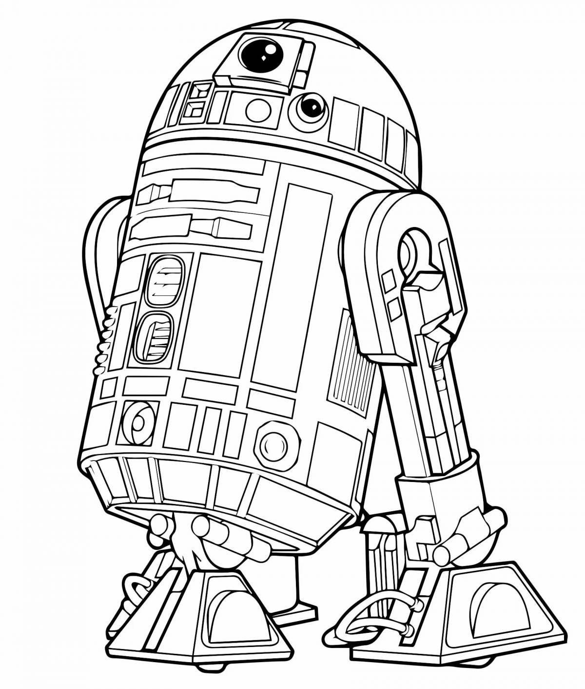 Awesome star wars coloring book for boys