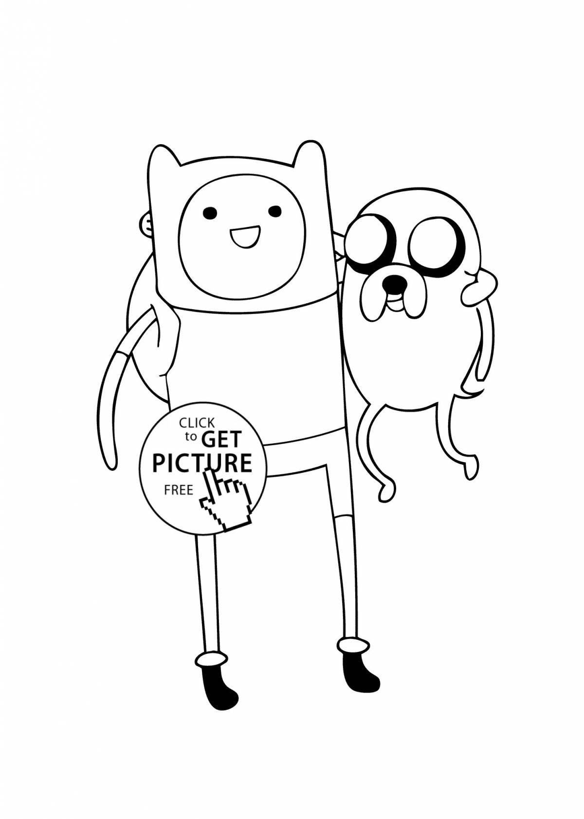 Fantastic Adventure Time fin and jake