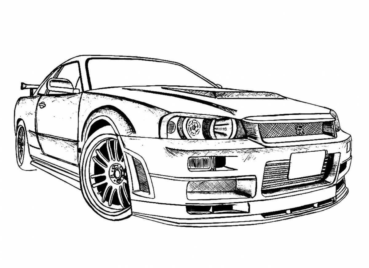 Nissan skyline from fast and furious 2 #1