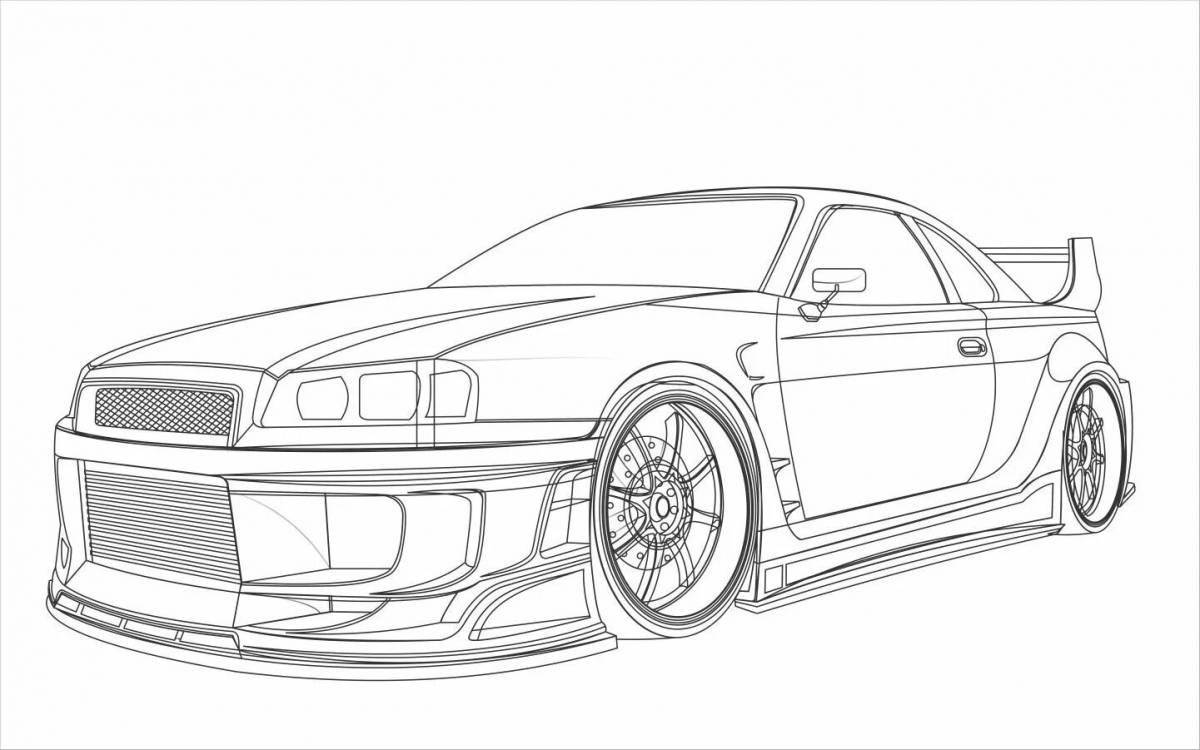 Nissan skyline from fast and furious 2 #2