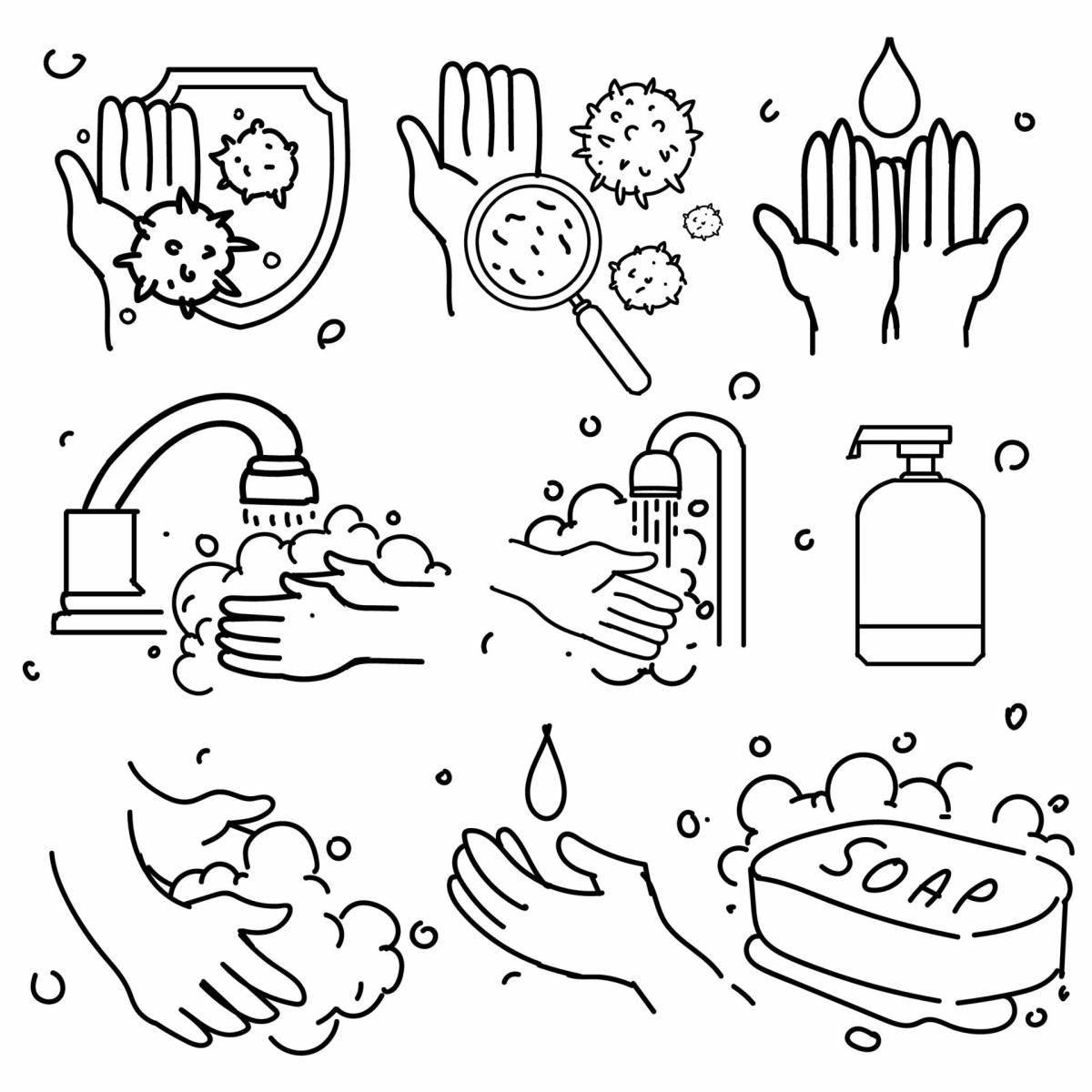 Восхитительные мыльные раскраски для детей 3-4 лет