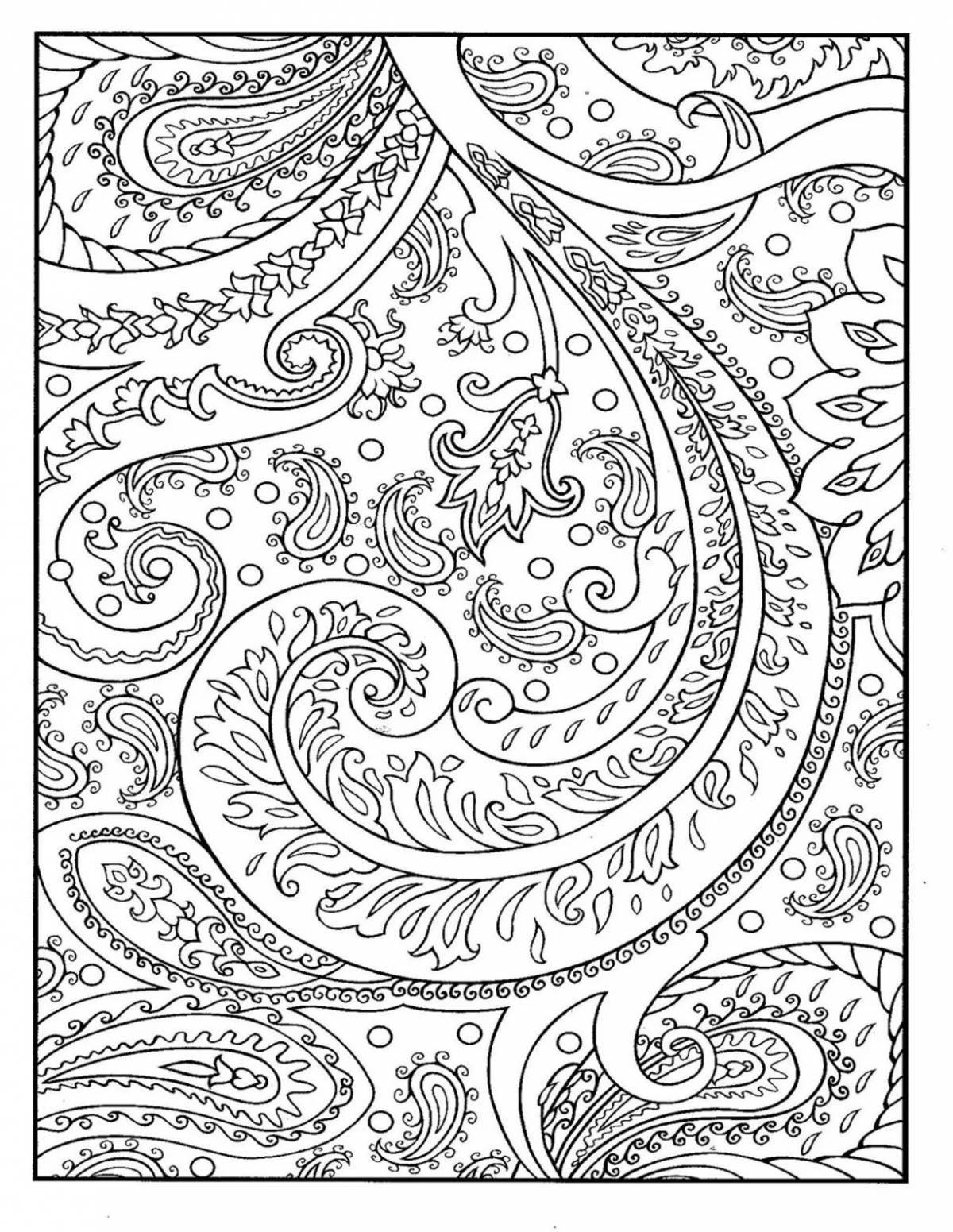 Anxiety-reducing coloring book for children