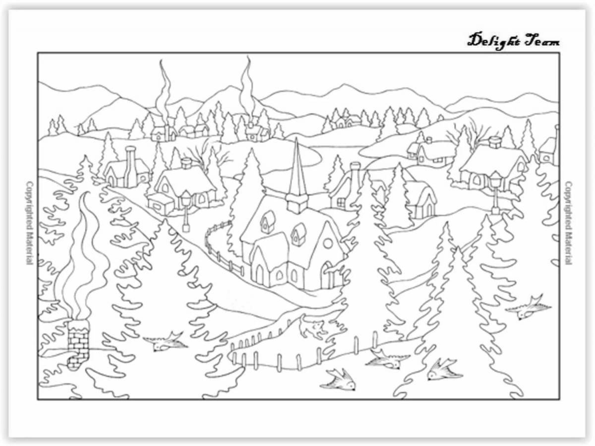 Glossy coloring book 