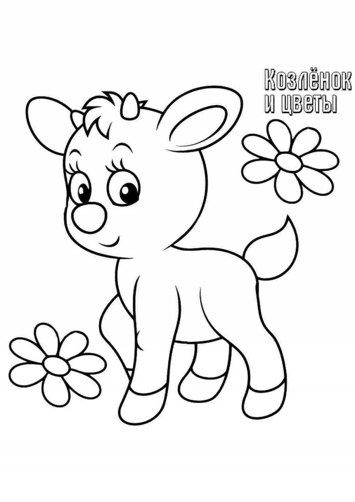 Coloring for children's rooms