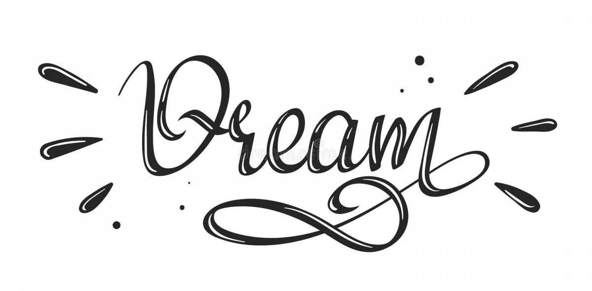 Joyful follow your dream song minus band coloring page