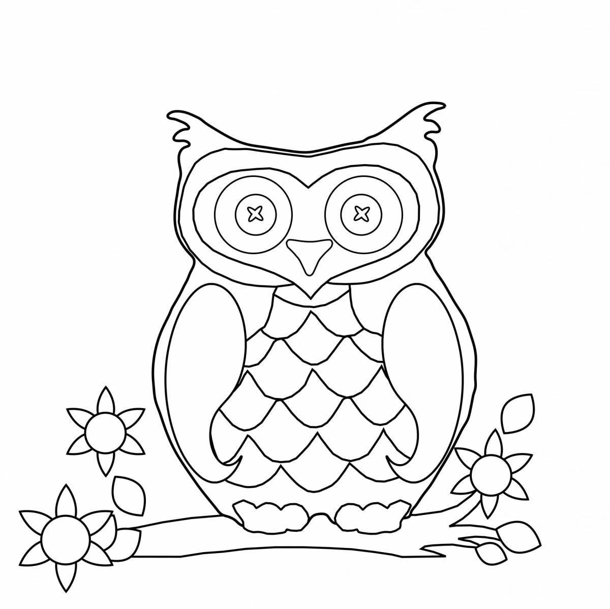 Joyful anti-stress coloring book for children 4-5 years old