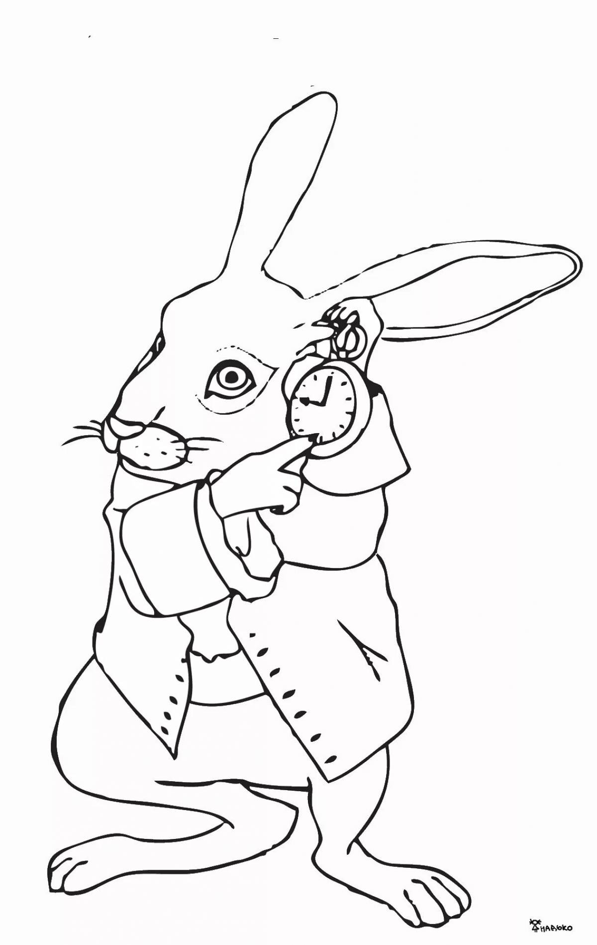 Кролик из алисы в стране чудес #14