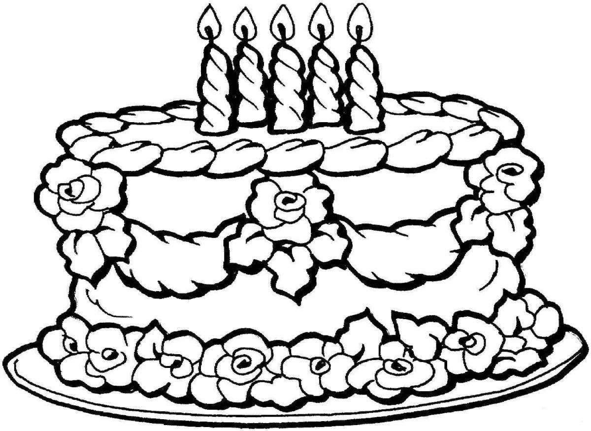 Торт для детей 3 4 лет #9