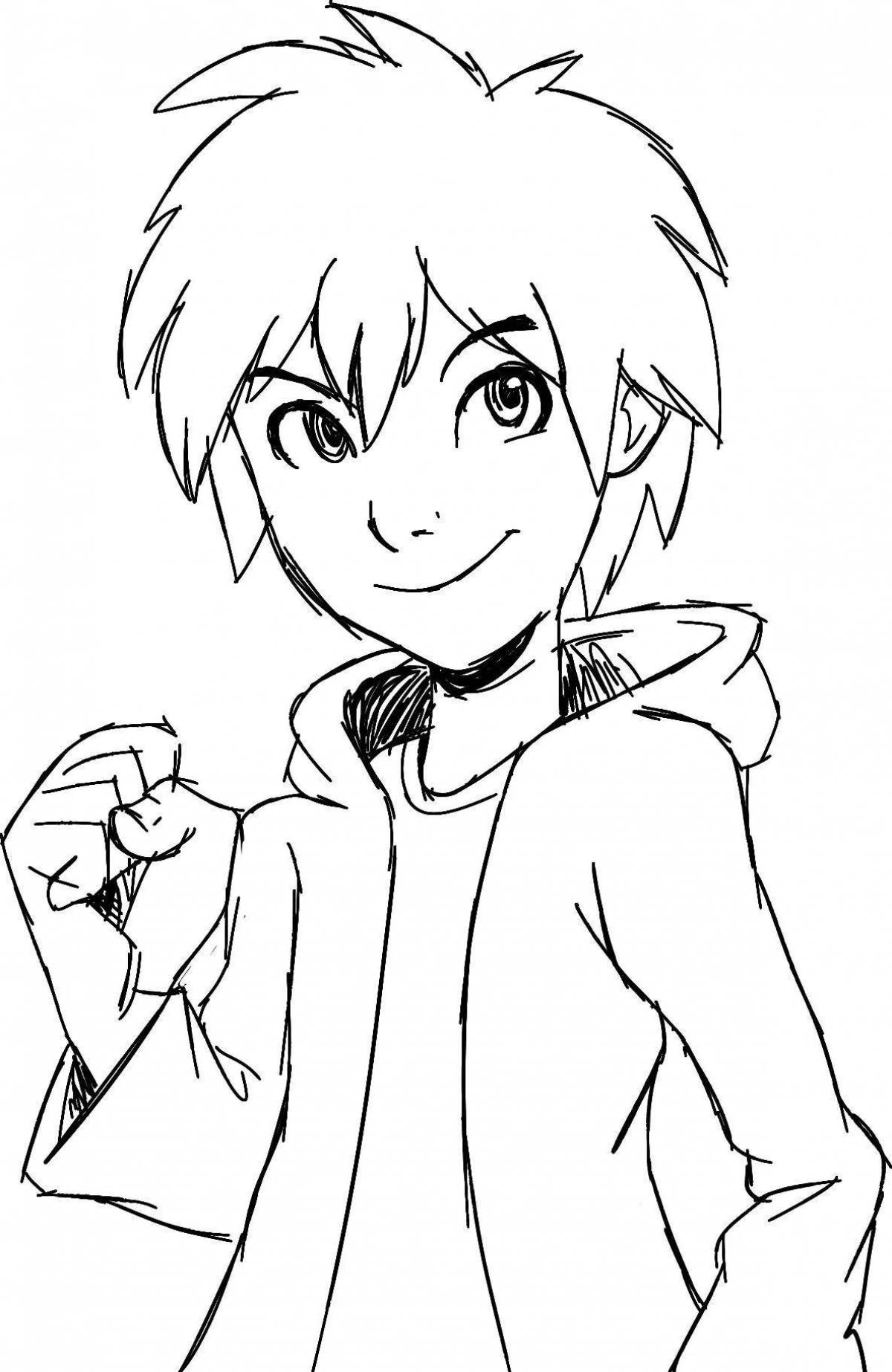 рисунки аниме персонажей карандашом. раскраска аниме хиро. раскраски хиро 2. раскраски хиро 2. раскраска аниме хиро.