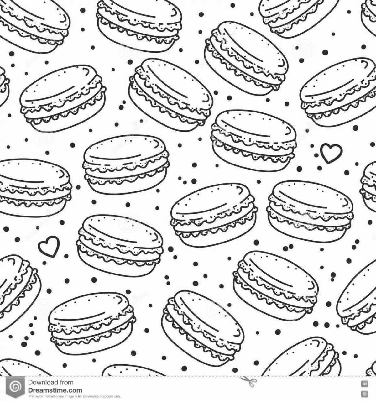 Рисунок Макарон - 68 фото