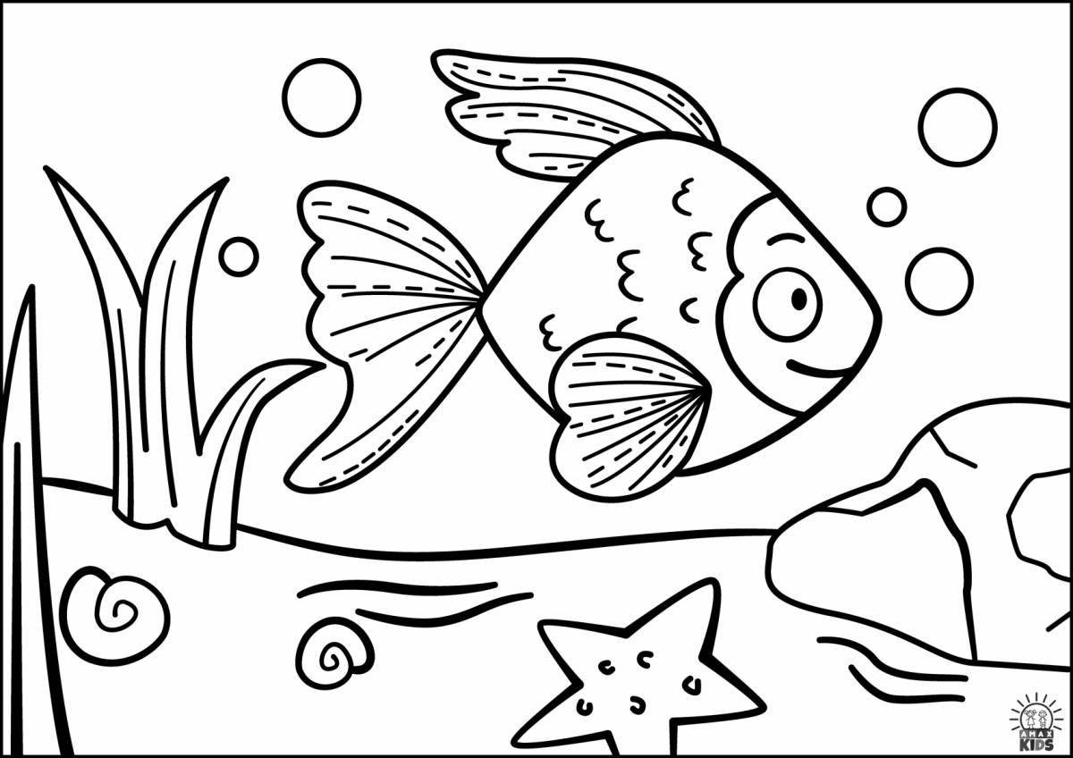 Aquarium fish for children 4 5 years old #7