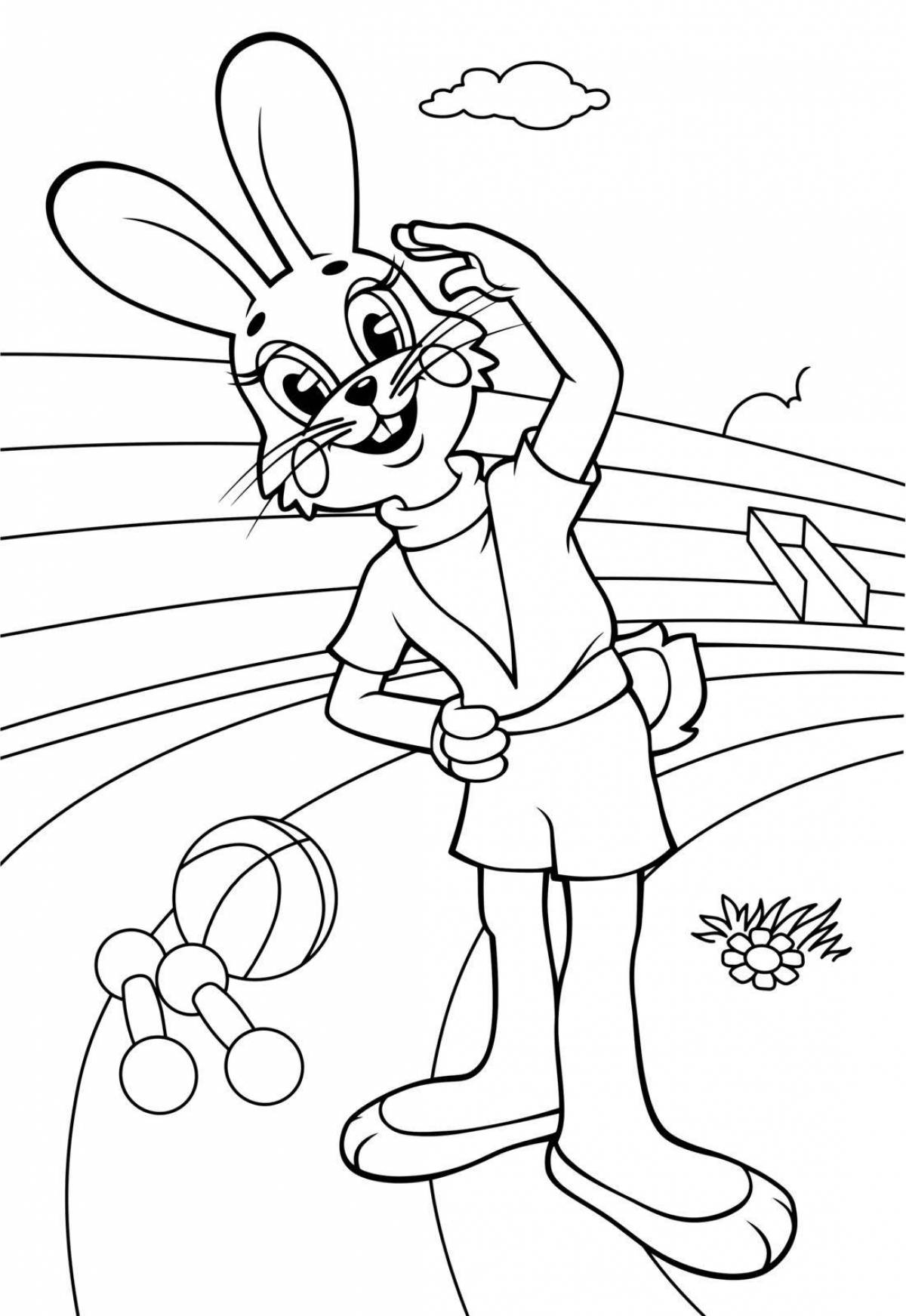 Fun coloring book for 3-4 year olds