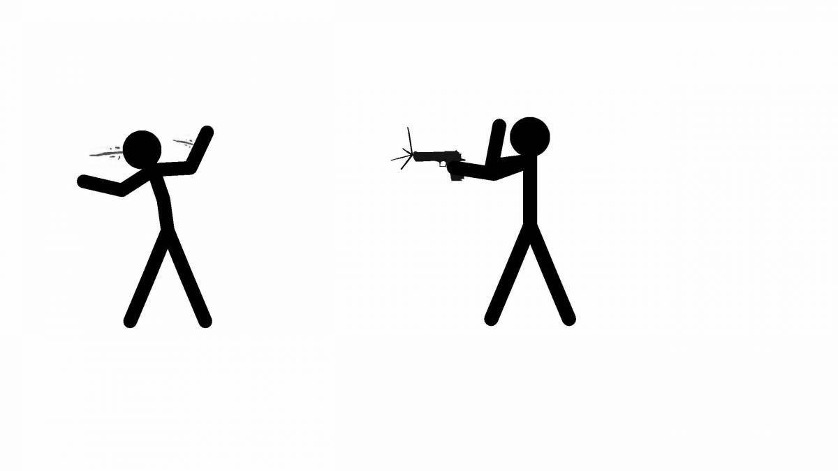 Photo Stickman #6