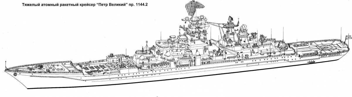 Great cruisers coloring page