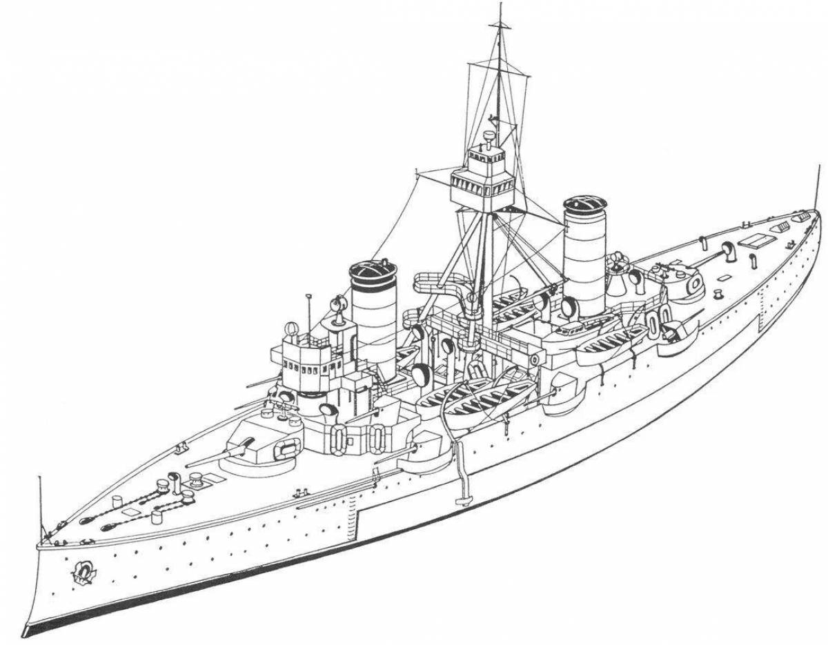 Great cruisers coloring page