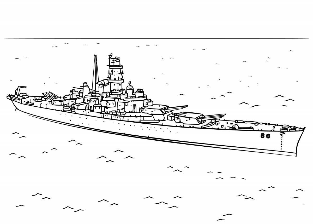 Attractive cruisers coloring pages