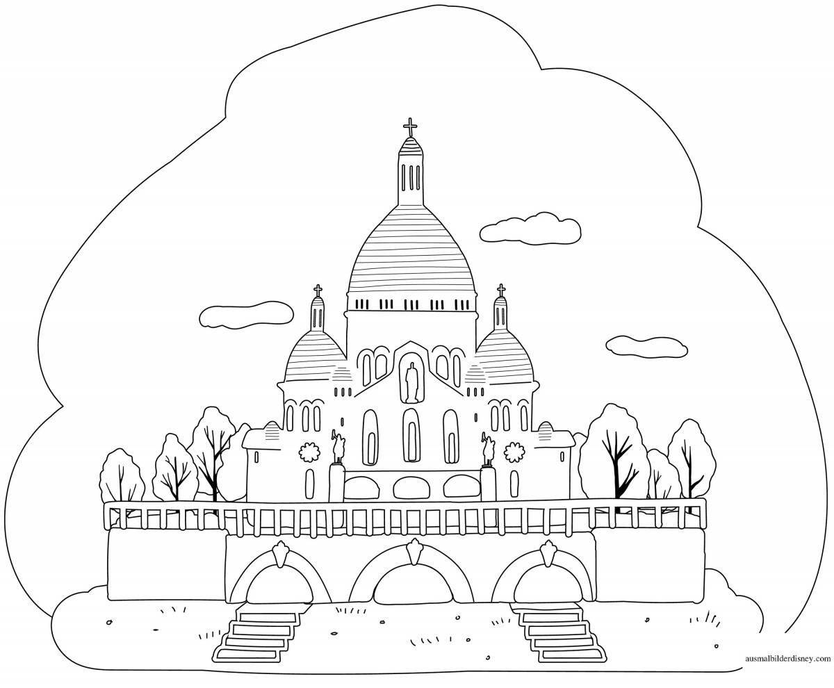 Gorgeous omsk coloring book