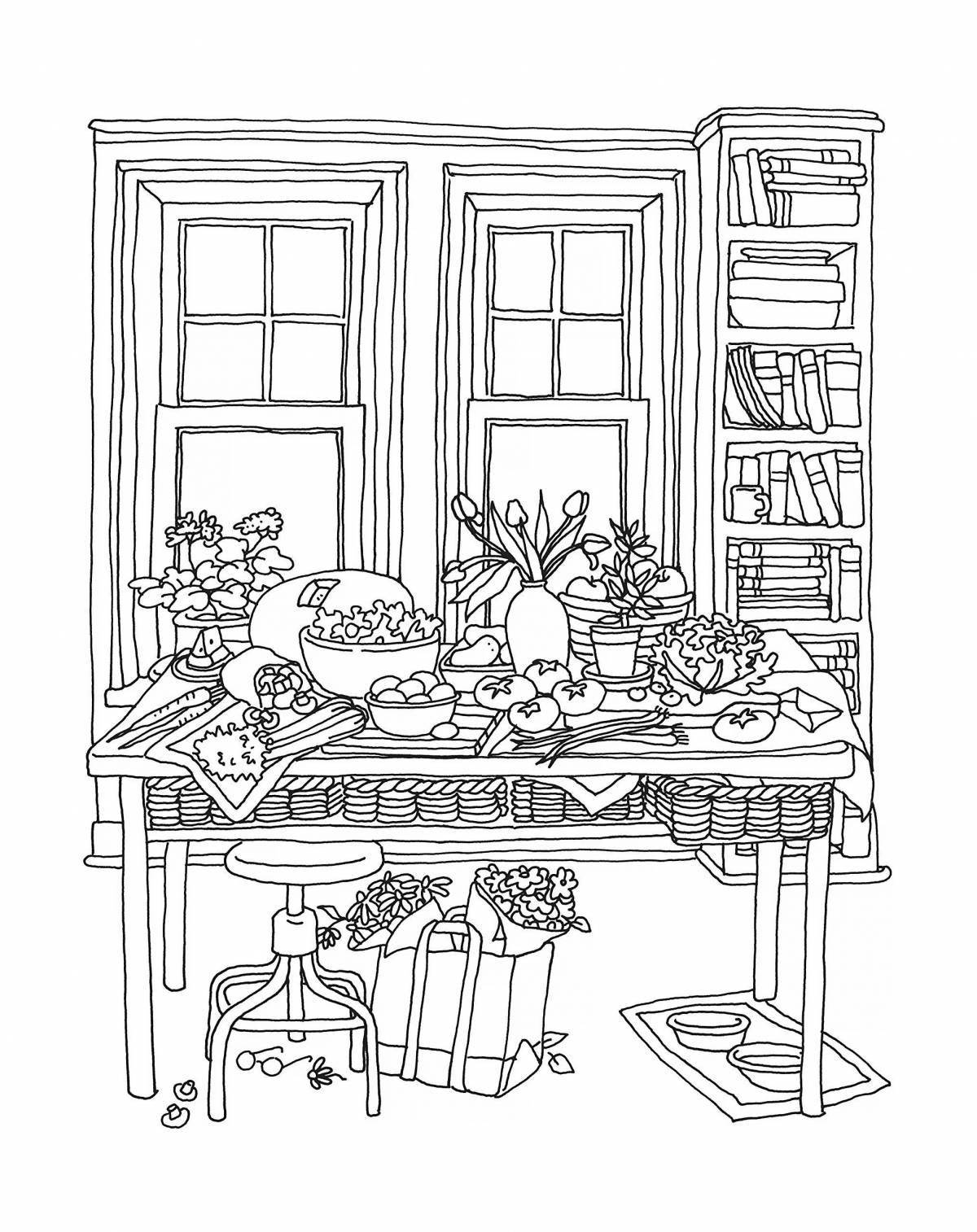 Exquisite coloring mess