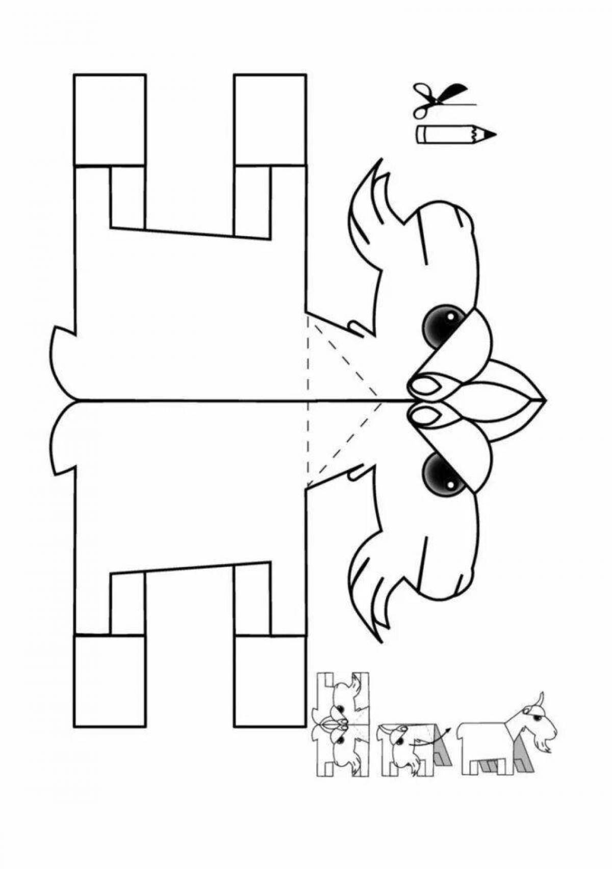 Crying crocodile coloring book