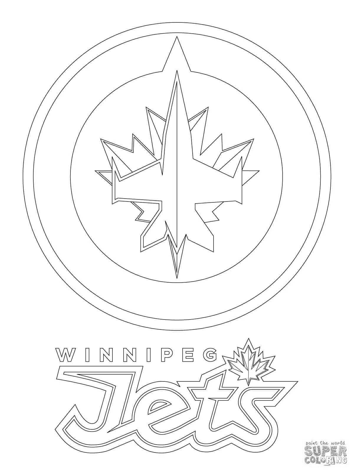 Хоккейные логотипы раскраска для детей