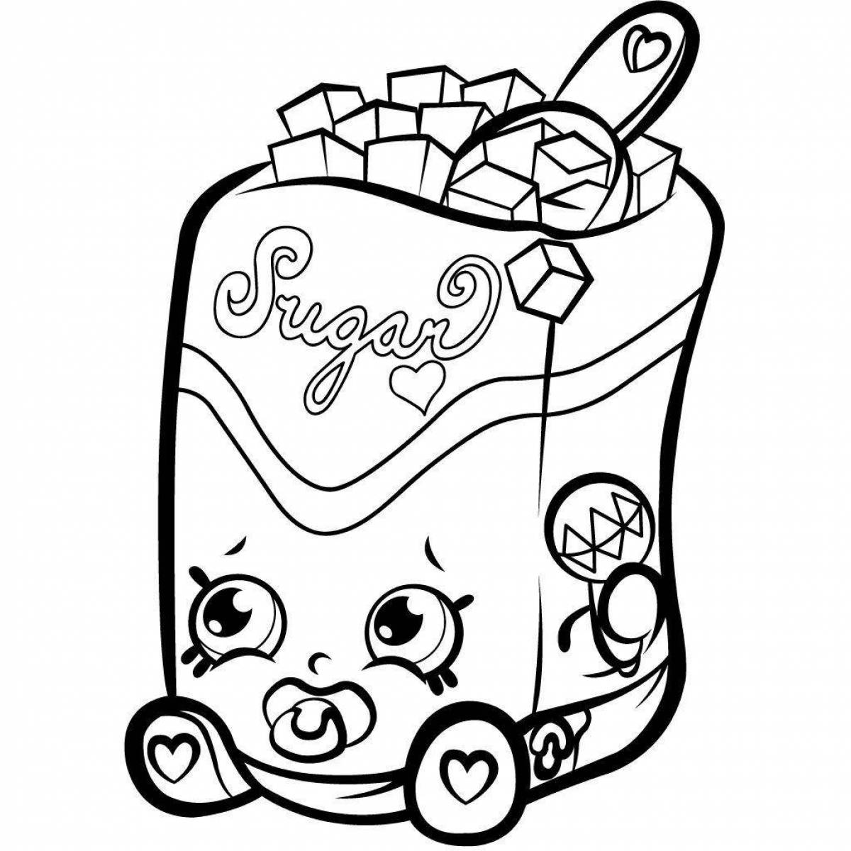 Shopinks coloring pages