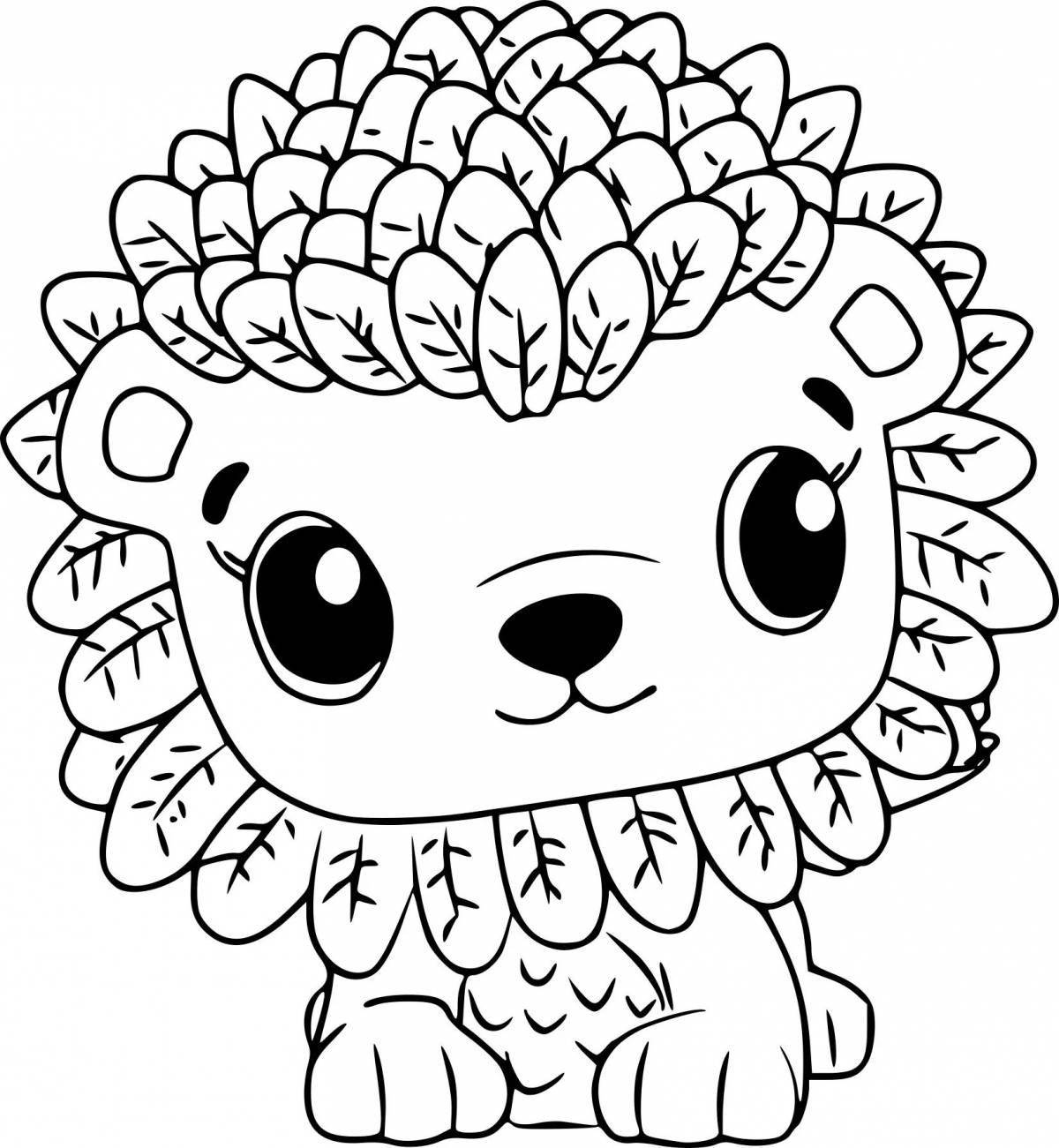 Colorful hechimols coloring pages