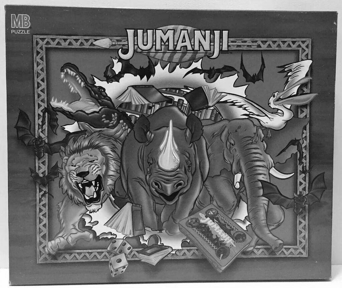 Outstanding jumanji coloring