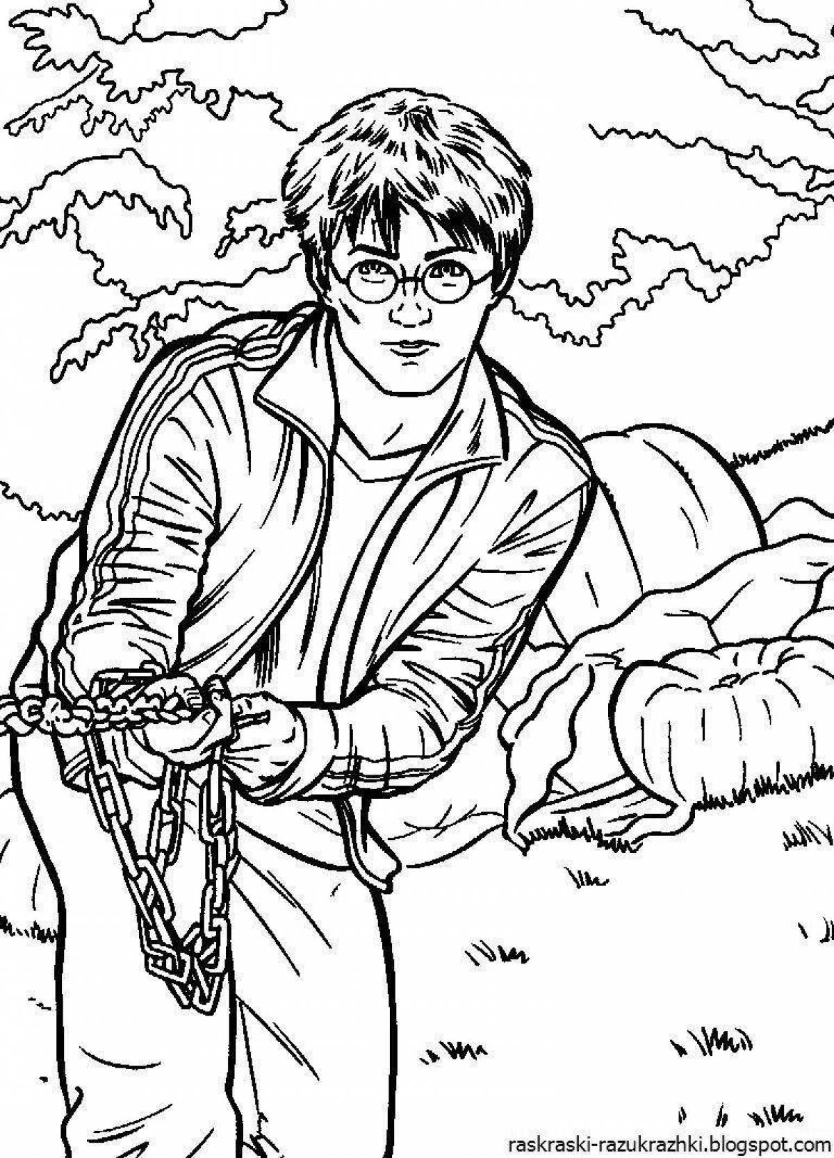 Attractive potter coloring