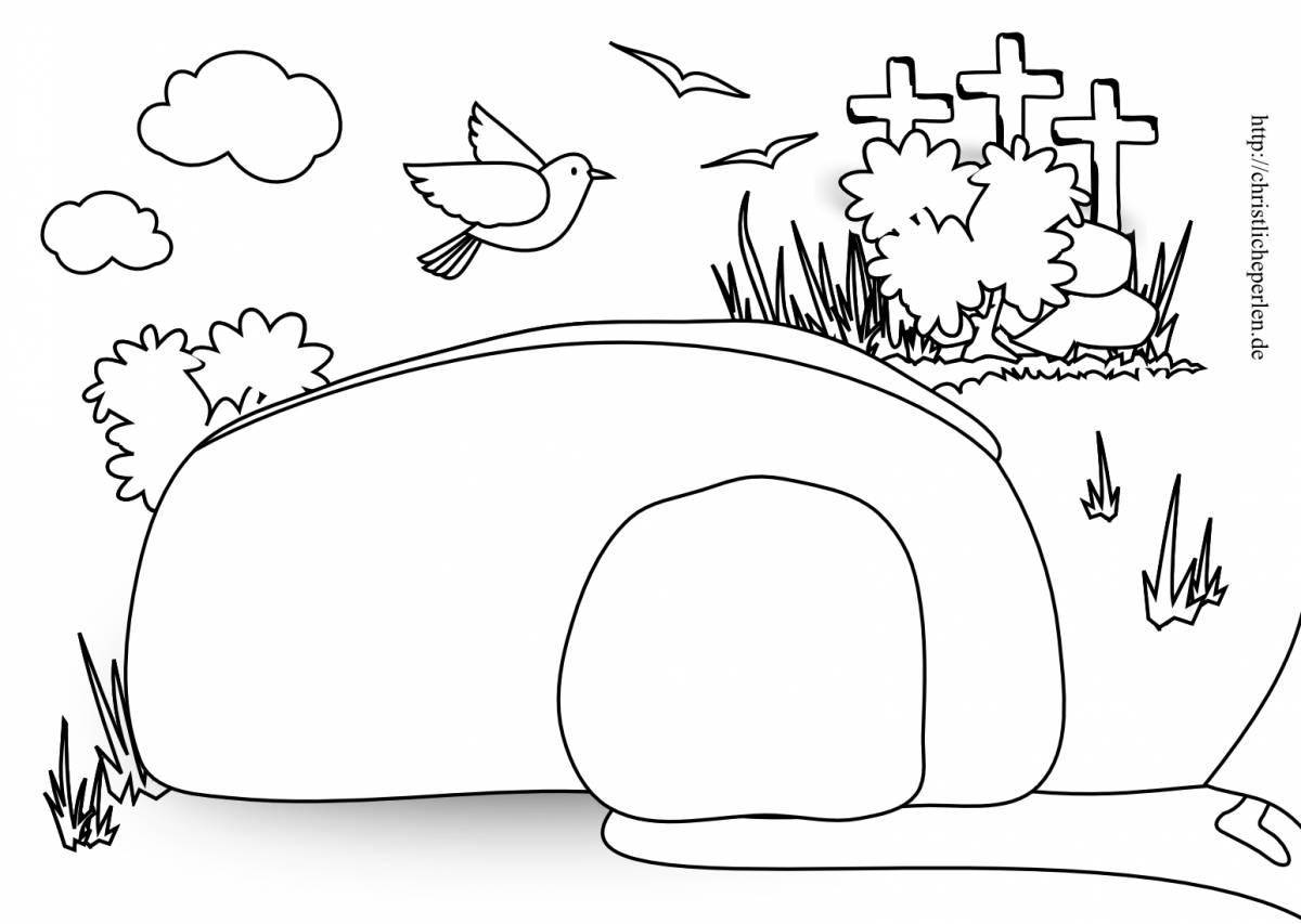 Update coloring blank page