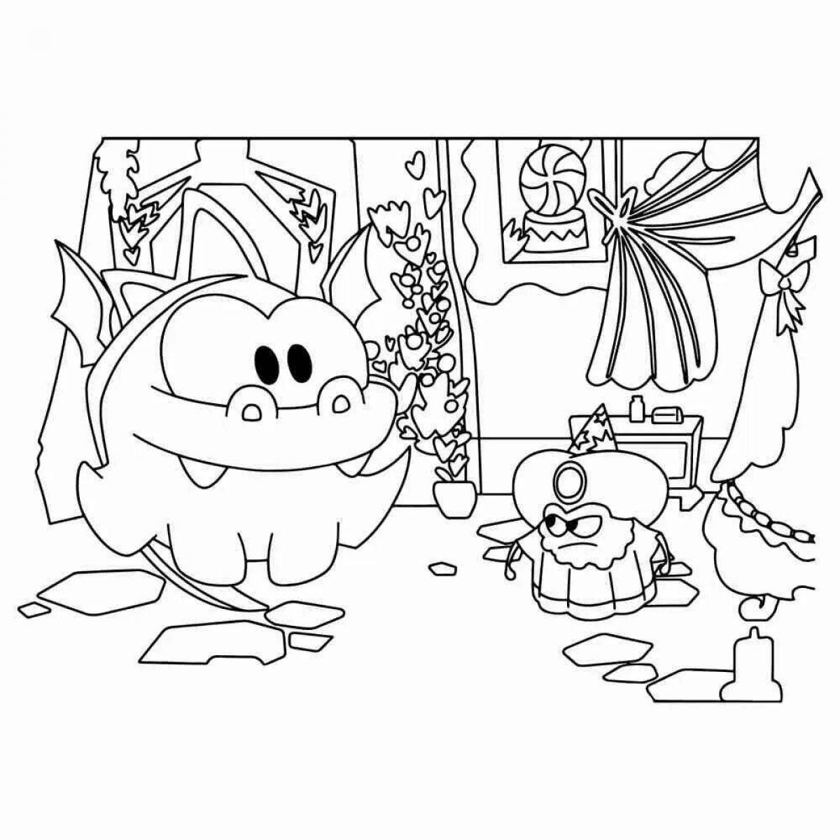 Photo Charming amnyama coloring book