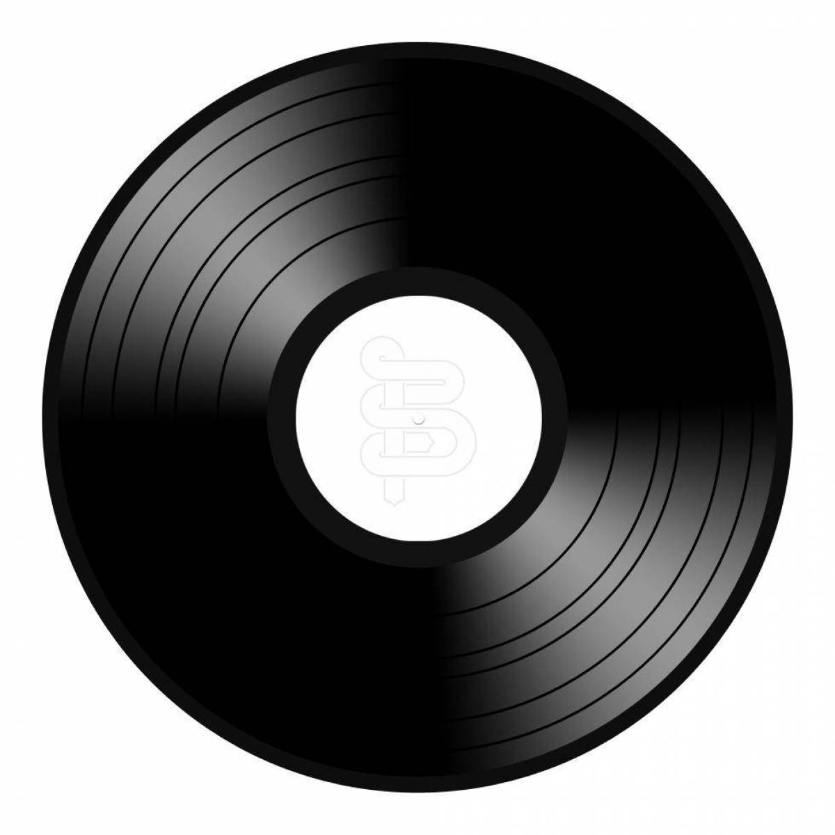 Joy plate coloring page