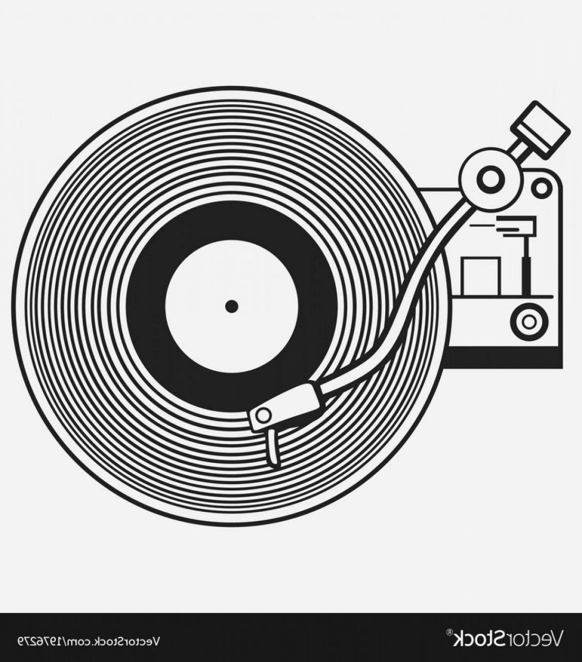 Great plate coloring page