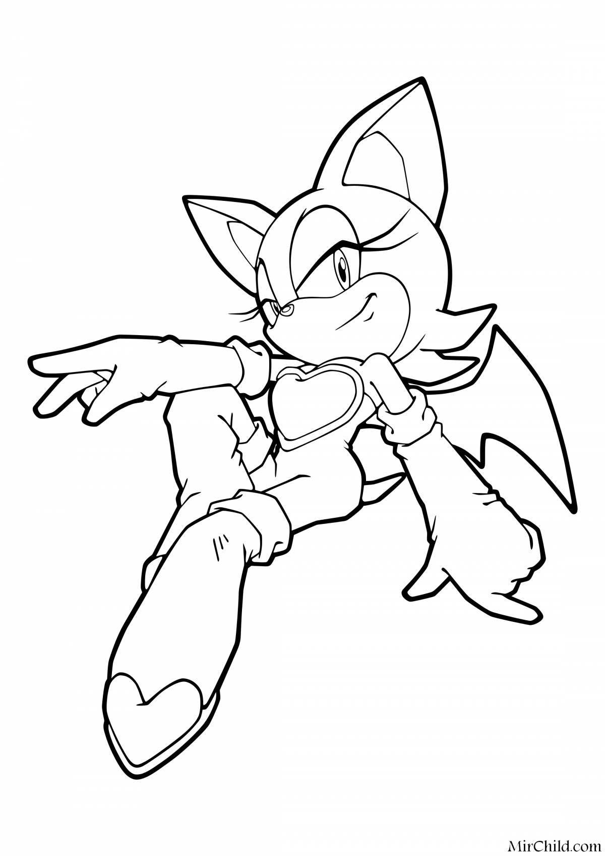 Blaze glitter coloring