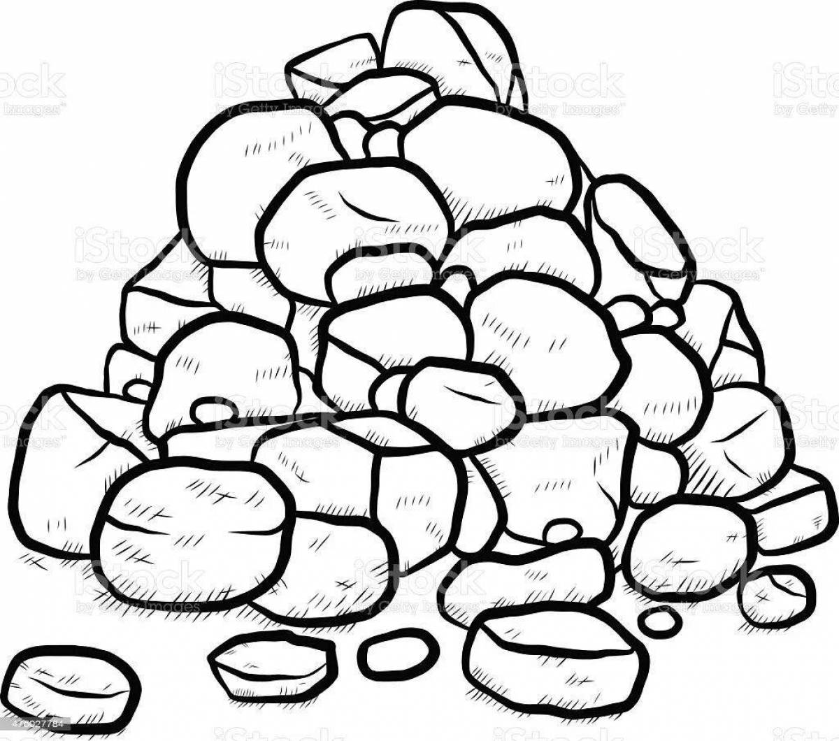 Great granite coloring page