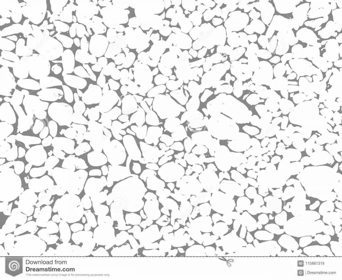 Photo Exquisite granite painting