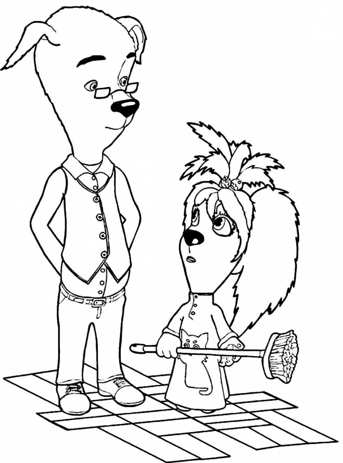 Photo Lucky coloring page