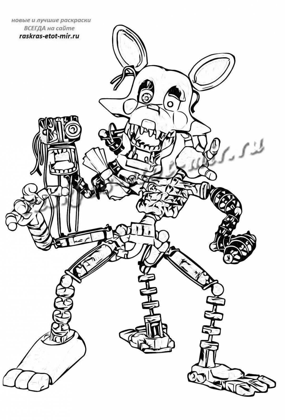 Fnaf2 awesome coloring book
