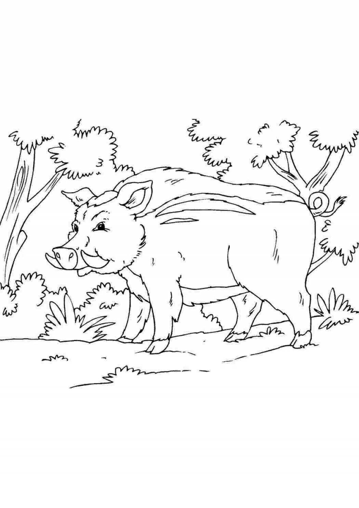 Photo Coloring dreamy hut