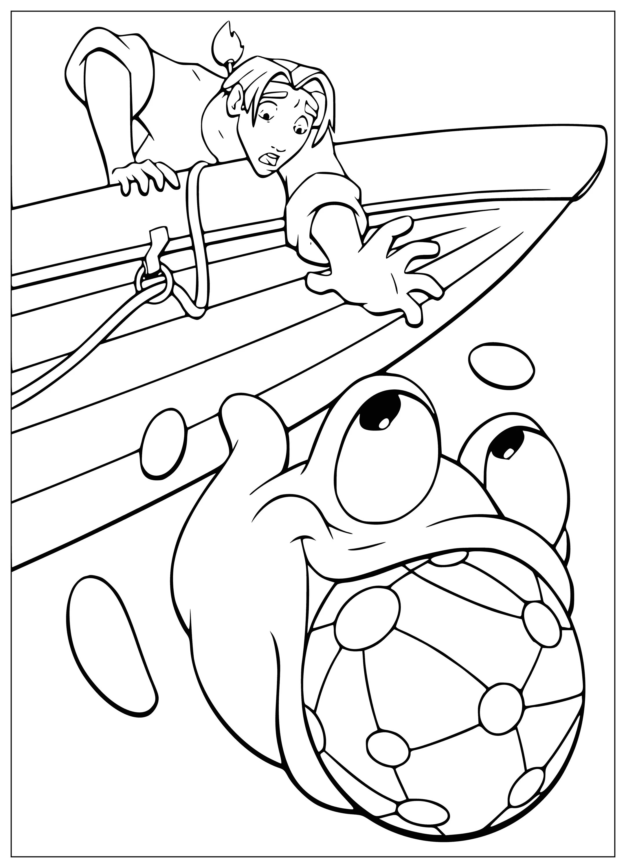 Welcome coloring page