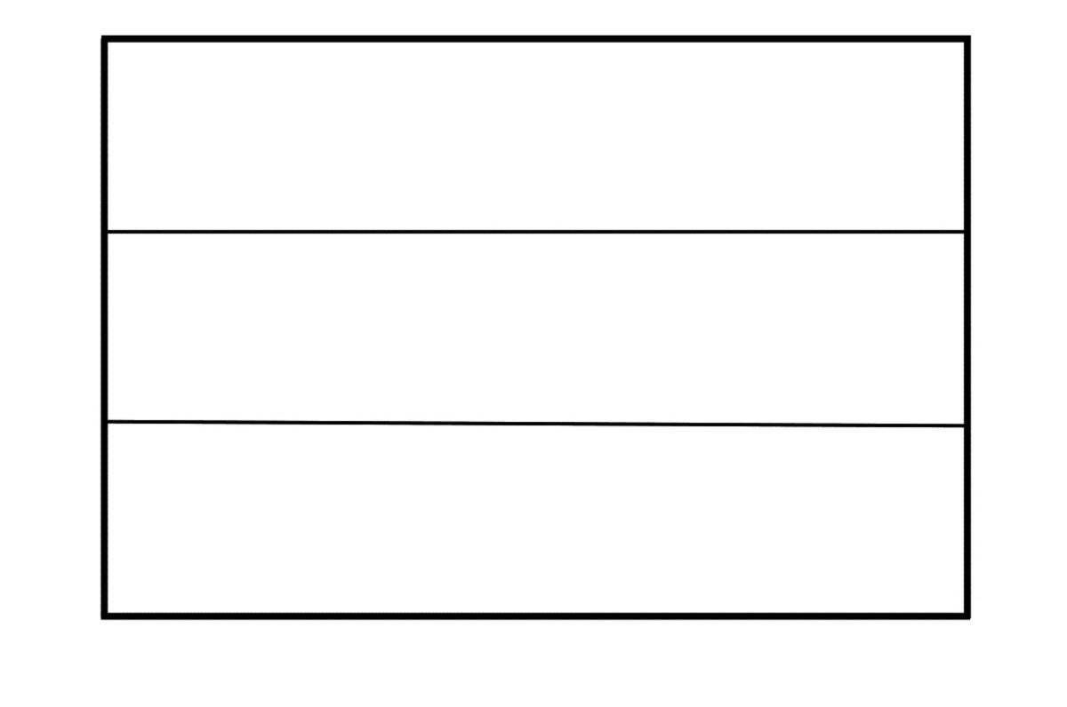 Magic tricolor coloring book